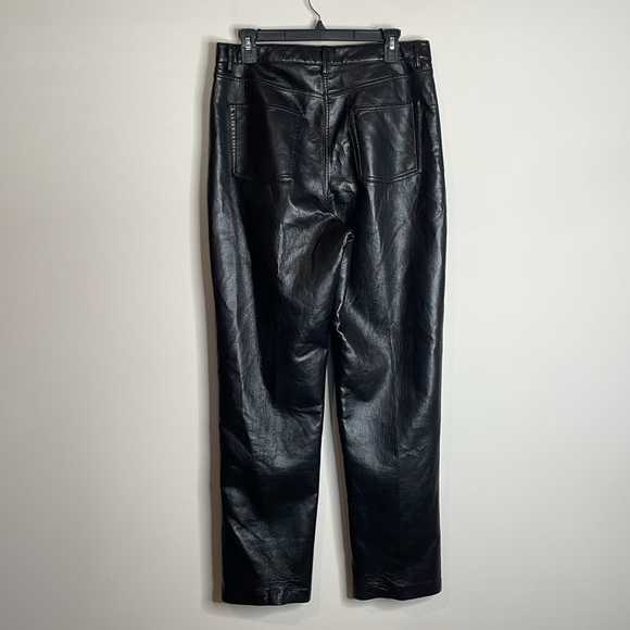 Wilfred | Women’s Black Vegan Leather Melina Pants Size 12 - Picture 6 of 8